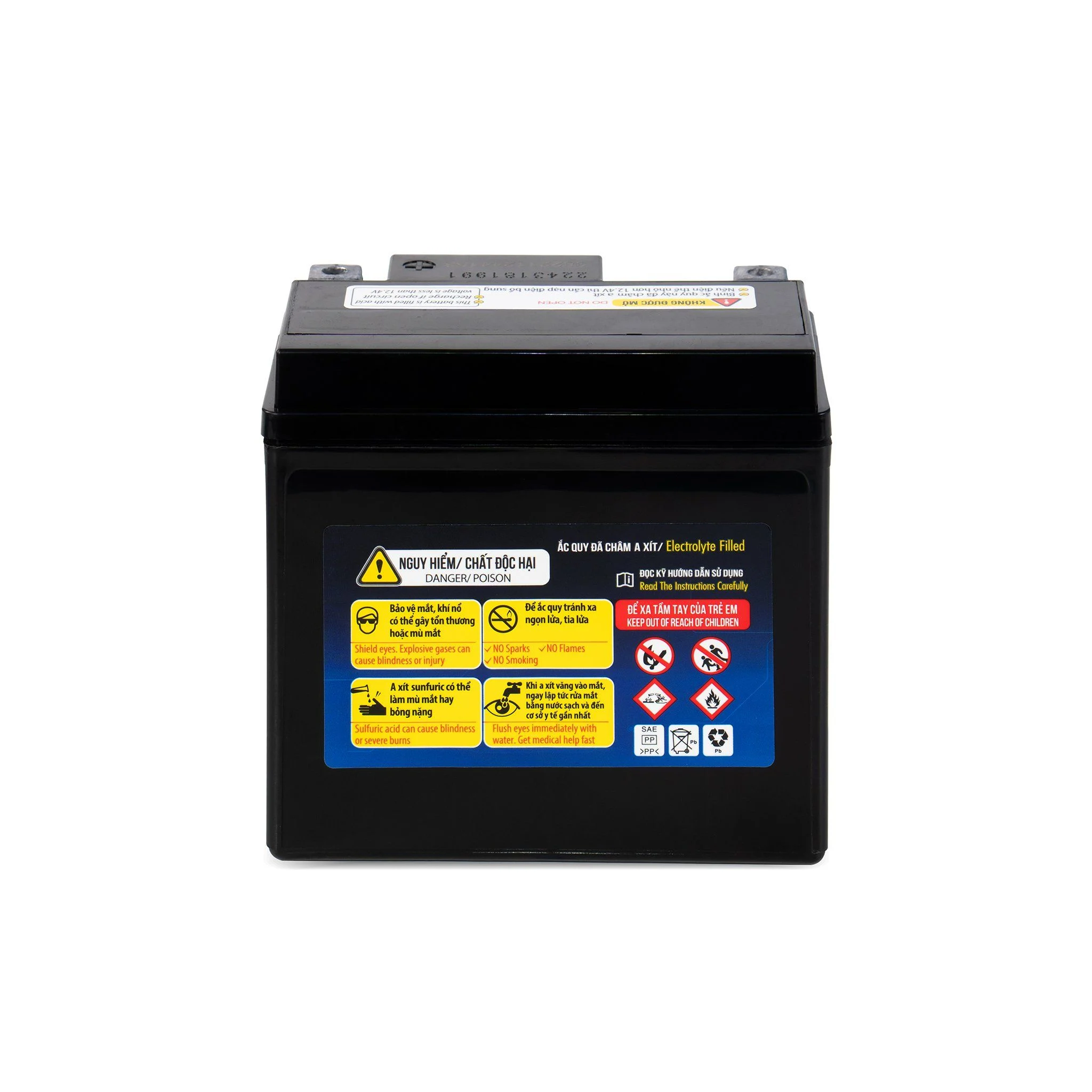 Bình Ắc Quy Đồng Nai PTZ6L ISS dành cho xe có Idling Stop - 12V - 6Ah - Ảnh 5