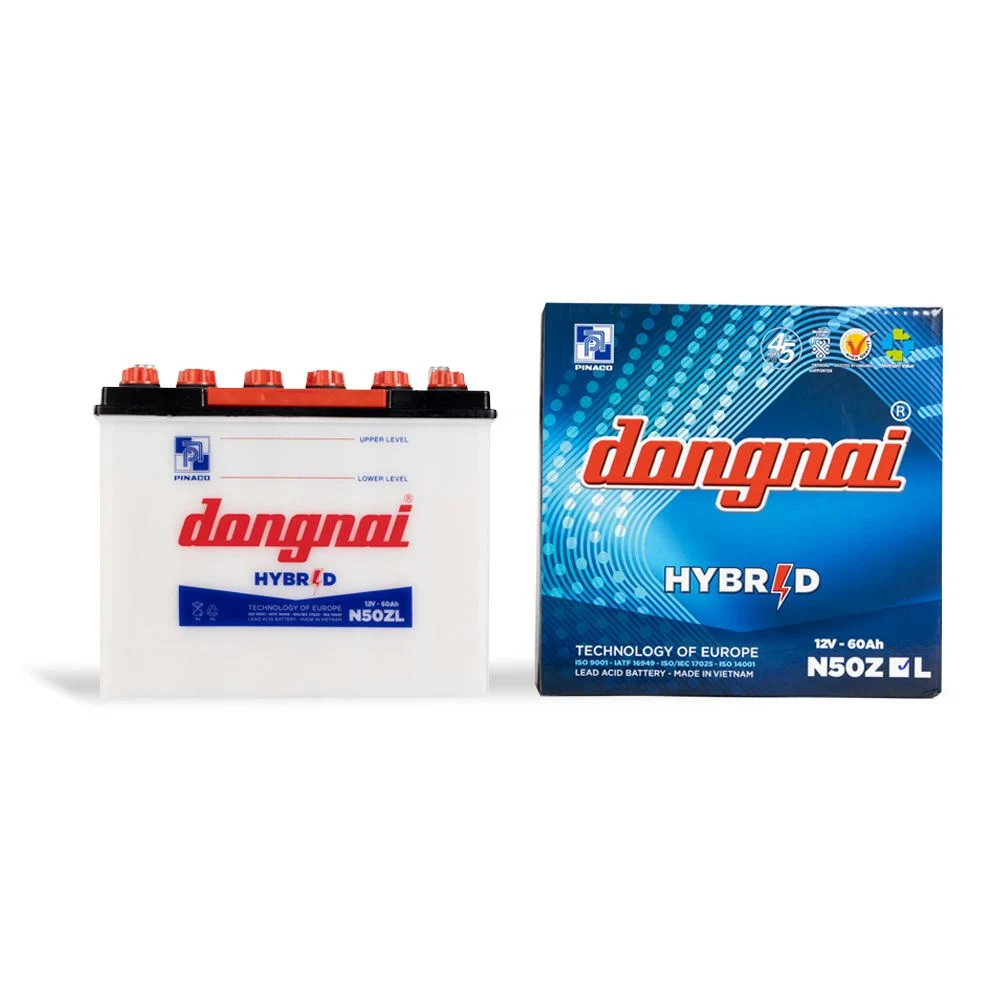 Bình Ắc Quy Đồng Nai N50ZL - 12V - 60Ah