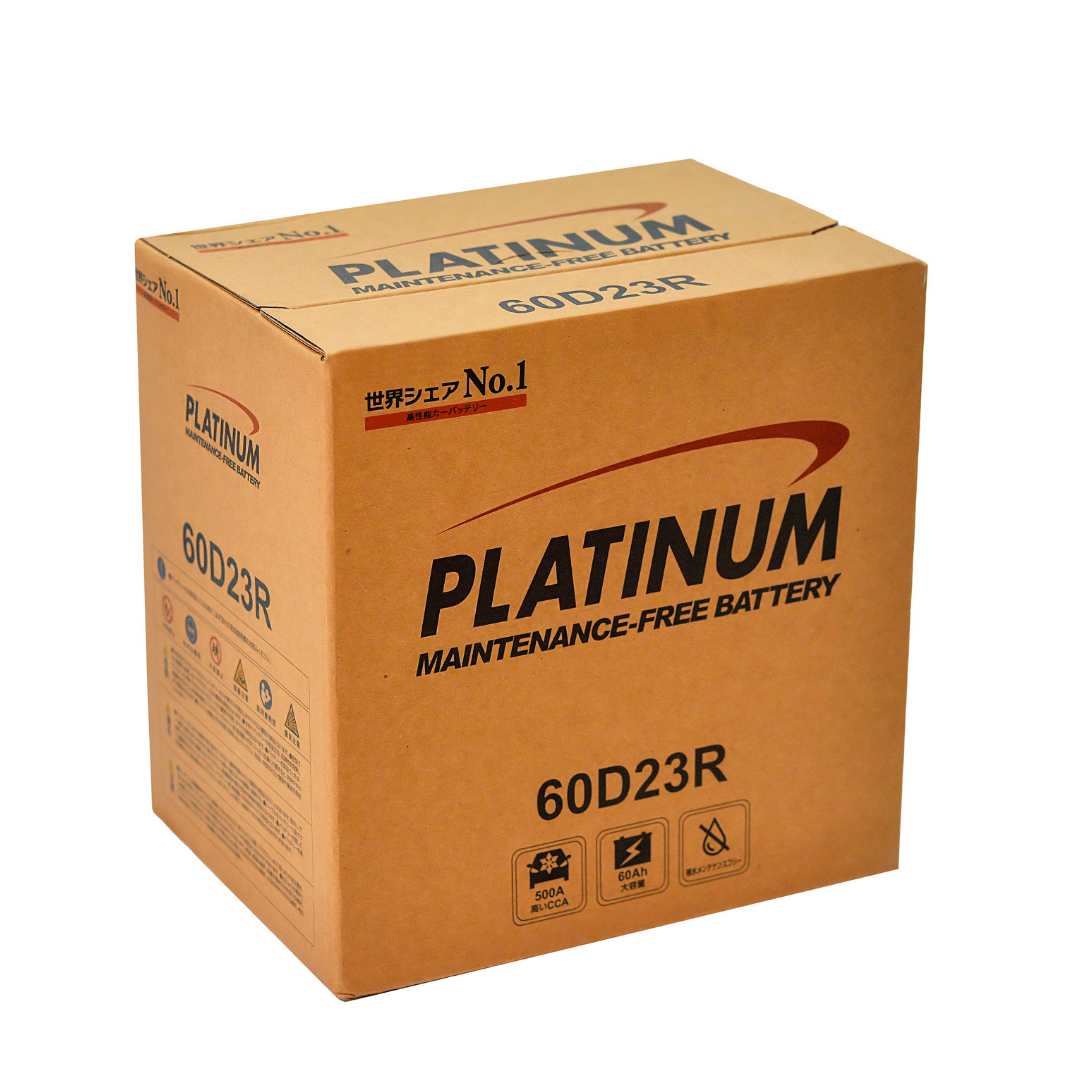 Bình Ắc quy Platinum 60D23R (60 AH; 500 CCA) - Ảnh 3