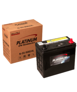 Ắc quy Platinum N-55/80B24L (55 AH; 500 CCA)