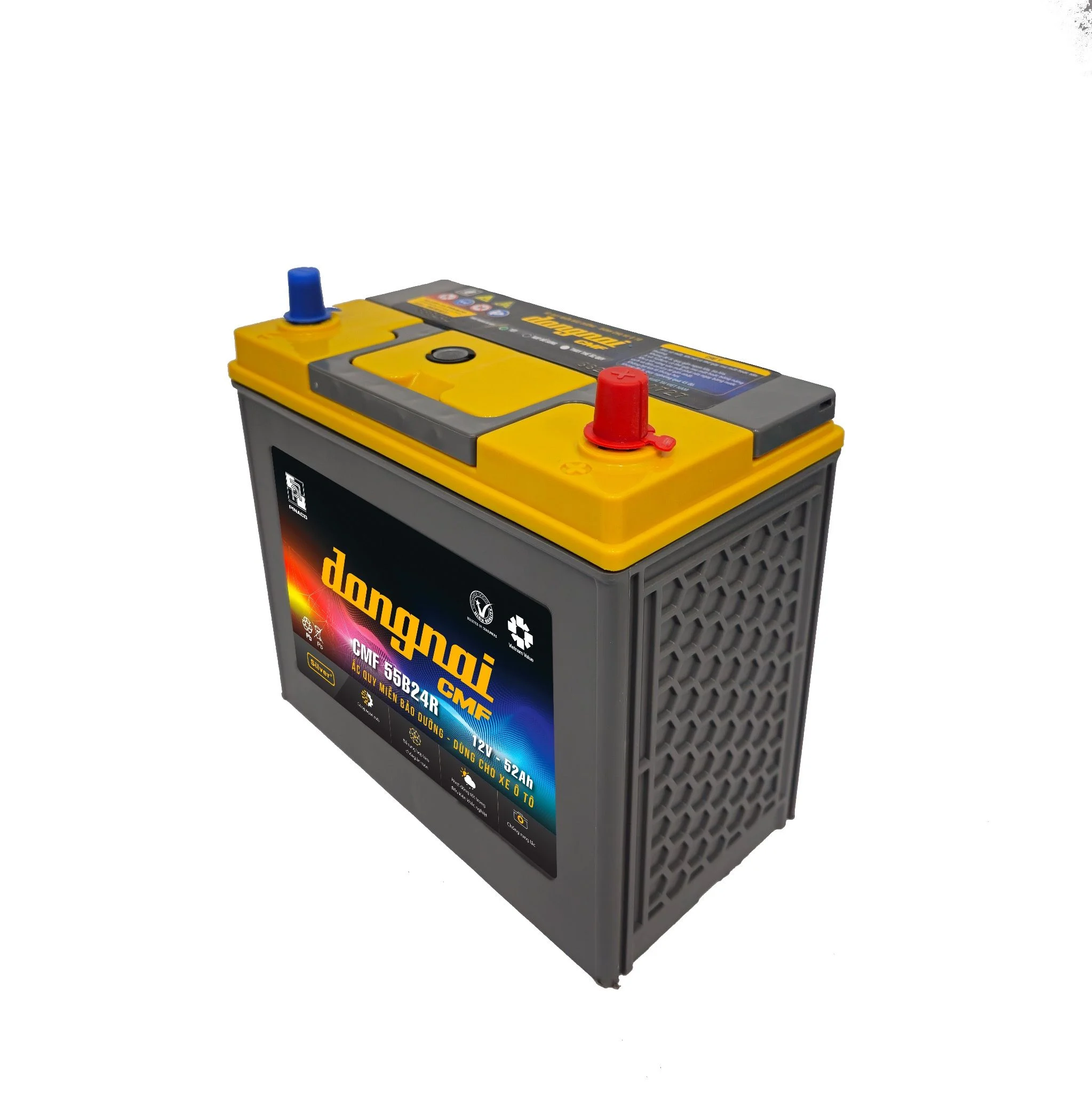 Bình Ắc Quy Đồng Nai CMF 55B24R - 12V - 52Ah - Ảnh 3