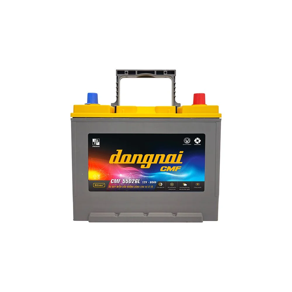 Bình Ắc Quy Đồng Nai CMF 55D26L - 12V - 60Ah - Ảnh 2