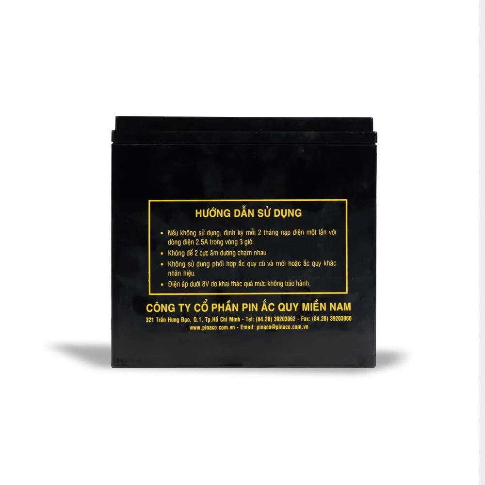 Bình Ắc Quy Xe máy điện Đồng Nai PA 12-23 - 12V - 23Ah - Ảnh 2