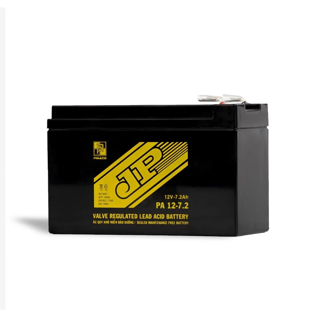 Bình Ắc quy Xe đạp điện JP PA 12-7.2 - 12V - 7,2Ah - Ảnh 4