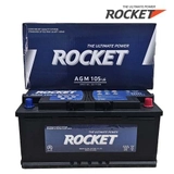 ẮC QUY START STOP, ROCKET AGM L6, 12V-105AH