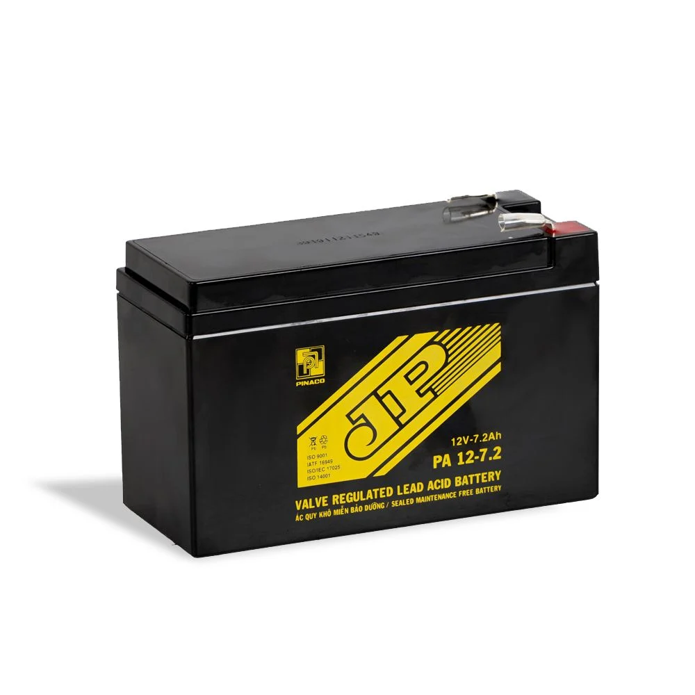 Bình Ắc quy Xe đạp điện JP PA 12-7.2 - 12V - 7,2Ah - Ảnh 2