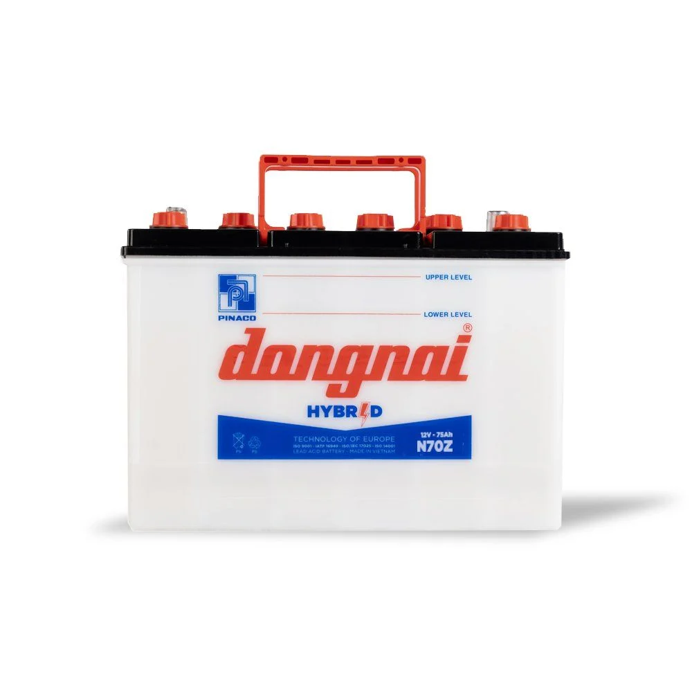 Bình Ắc Quy Đồng Nai N70Z - 12V - 75Ah