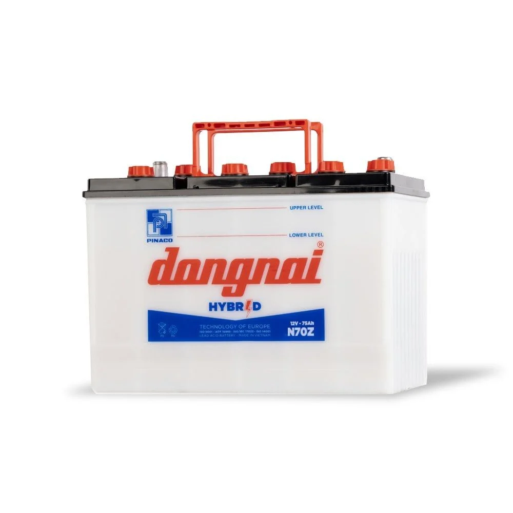Bình Ắc Quy Đồng Nai N70Z - 12V - 75Ah - Ảnh 2